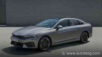 Facelifted Kia K5 for South Korea previews evolved design language