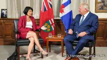 Chow, Ford call for federal financial support in open letter ahead of second meeting