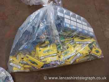 Illegal tobacco and cannabis seized from Burnley house