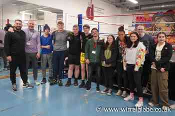 Boxing champions inspire at The Hive Wirral Youth Zone