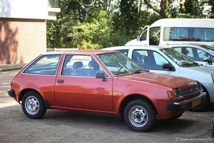 Mitsubishi Colt (1981) - In het Wild