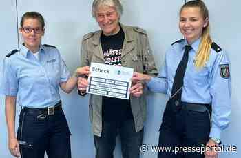 POL-DN: Polizei Düren spendet an Aktion "Running for Kids"