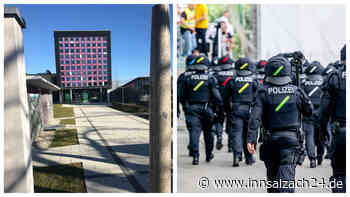 Mit 100 Beamten: Polizei übt Großeinsatz in Gymnasium im Landkreis Mühldorf