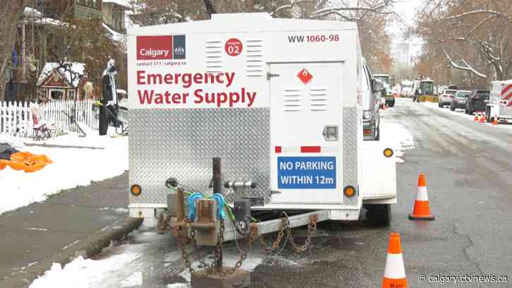 Dozens of homes still without water in Hillhurst, Edgemont due to water main breaks