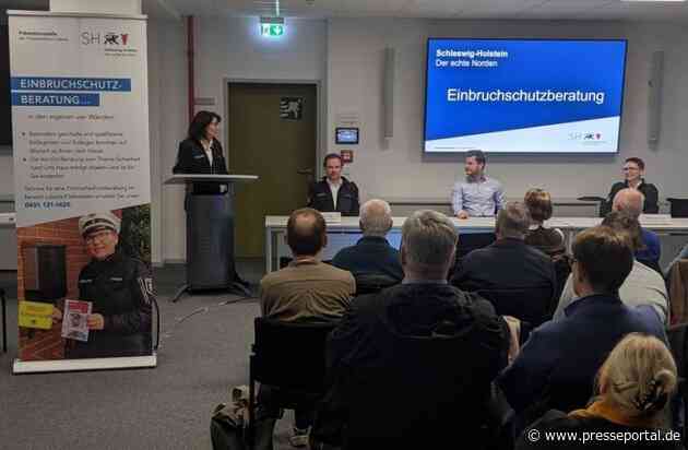 POL-HL: Polizeidirektion Lübeck / Tag des Einbruchschutzes - die Polizei gibt Tipps für ein sicheres Zuhause