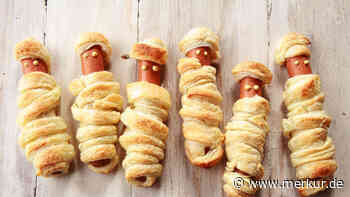 Last-Minute-Halloween-Hingucker: Vier-Zutaten-Mumien-Würstchen super schnell zubereiten