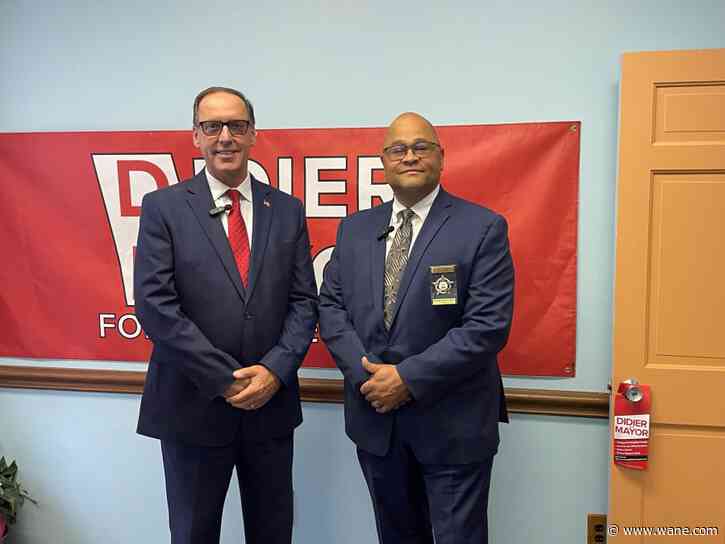 Didier announces he'll promote Deputy Chief Mitch McKinney as new chief of police if he's elected mayor
