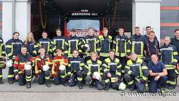 Erschöpft, aber Feuer und Flamme