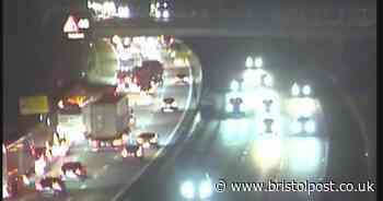 Live: M4 lane closed after lorry and car crash in Bristol