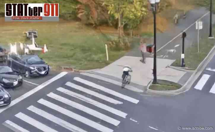 Violent collision on Custis Trail sends two to hospital