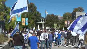 Sign equating Israeli flag and Nazi flag in Raleigh comes during spike in antisemitism