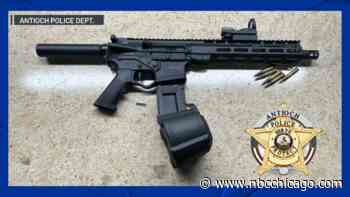 Man arrested after bringing loaded AR-15 with high-capacity drum magazine to party: Antioch police