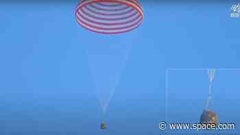 China's Shenzhou 16 astronauts land safely after 5 months aboard Tiangong space station (video)
