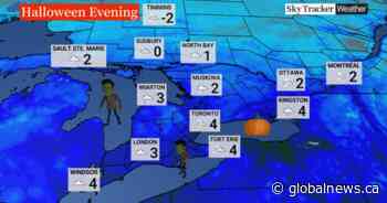 Ontario braces for cold weather on Halloween night