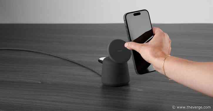Belkin’s new 2-in-1 charging dock might blend into your bedroom