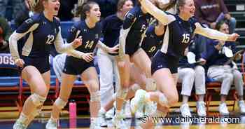 Girls volleyball: IC Catholic avenges state tile loss with win over Genoa-Kingston