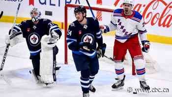 Zibanejad scores in OT as New York Rangers edge Winnipeg Jets 3-2