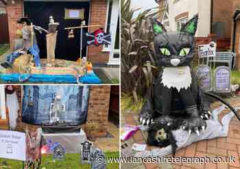 Blackburn residents take part in annual scarecrow trail