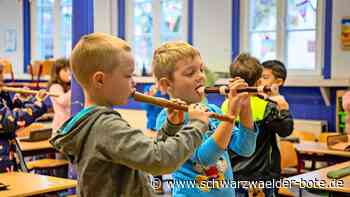 Blockflötenklasse in Gültlingen: Ein Instrument zu erlernen, fördert Konzentration und Disziplin