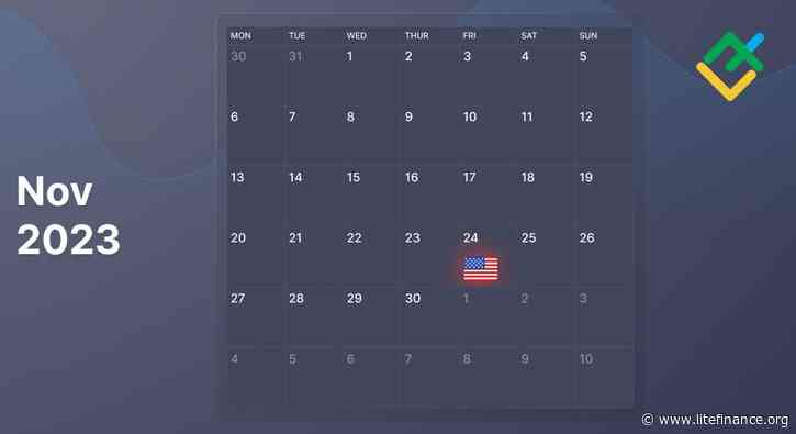 World stock market holidays: November 2023