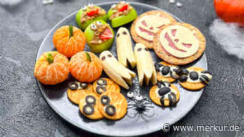 Mit diesem gruseligen Charcuterie Board wird jede Halloween-Party unvergesslich