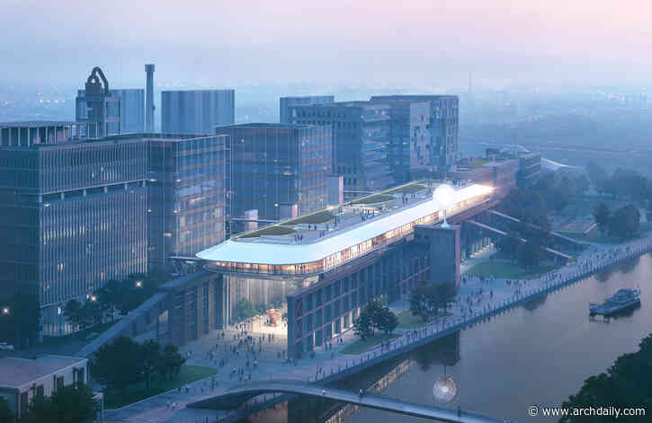 MAD Architects Reimagines a Former Cement Factory Warehouse in Shanghai with a Floating Ark