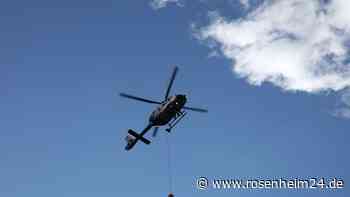 Verletzt am Kienbergl: Bergwacht und Rettungshubschrauber versorgen Wanderer