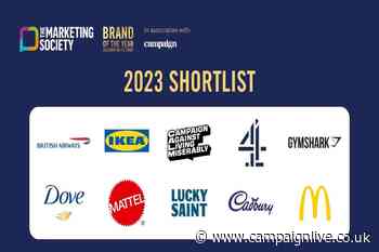 The Marketing Society Brand of the Year 2023: the shortlist