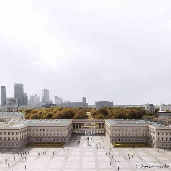 WXCA unveils plans to reconstruct Saxon Palace in Warsaw