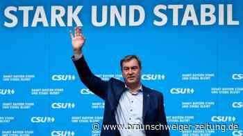 Söder erneut zum Ministerpräsidenten von Bayern gewählt