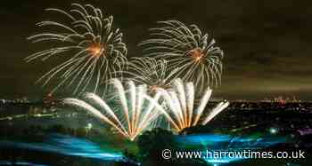 Firework displays taking place in north London in 2023