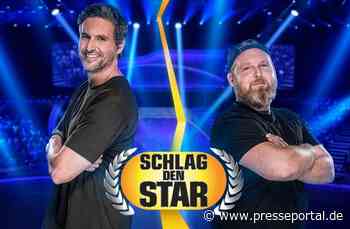"Nach der Show bin ich steinreich!" Axel Stein will am Samstag Tom Beck besiegen. "Schlag den Star" live auf ProSieben