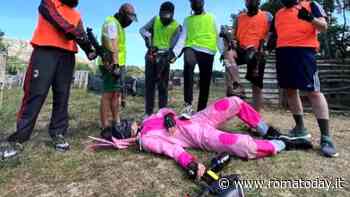 Giocare a Paintball in un'ambientazione suggestiva a due passi da Roma