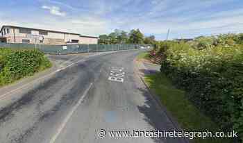 Rural road closed following crash near  Hurst Green