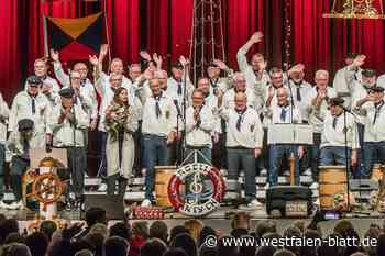 Magellan Shanty Chor gibt Weihnachtskonzert in der Paderhalle in Paderborn