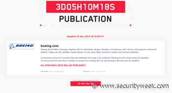 Boeing Investigating Ransomware Attack Claims