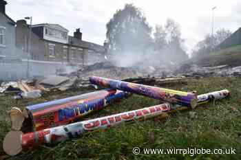 Gang of masked teens post firework through letterbox in Upton