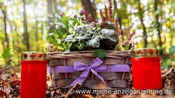 Einfachen Grabschmuck mit Zweigen, Früchten oder Blüten selbst gestalten
