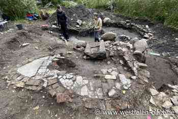 Archäologische Entdeckung im Geißelschen Garten in Paderborn