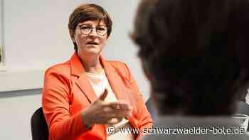 Saskia Esken zu Calwer Klinik-Zoff: Altes Medizinkonzept umwerfen? „Finde ich unklug“