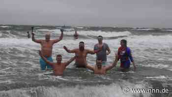 Rostocker Eisbademeisters steigen für den guten Zweck in die kalte Ostsee