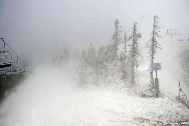 It's Happening!- Vermont's Largest Ski Resort Begins Snowmaking