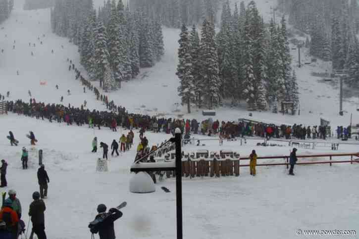 Large Crowd Turns Out For Arapahoe Basin's Opening Day