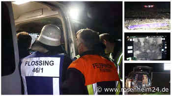 Gefährlicher Einsatz für Polizei, Feuerwehr und THW: 300-Kilo-Stier bei Polling entlaufen