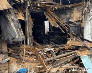 Excavator brought in to help battle Saskatoon fire, $200,000 in damages reported