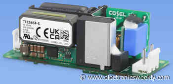 65W mains PSU fits onto 1×2.3inch footprint