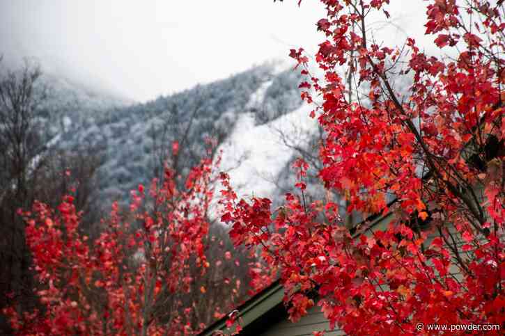 Eastern Ski Resorts Slammed With Snow On Halloween