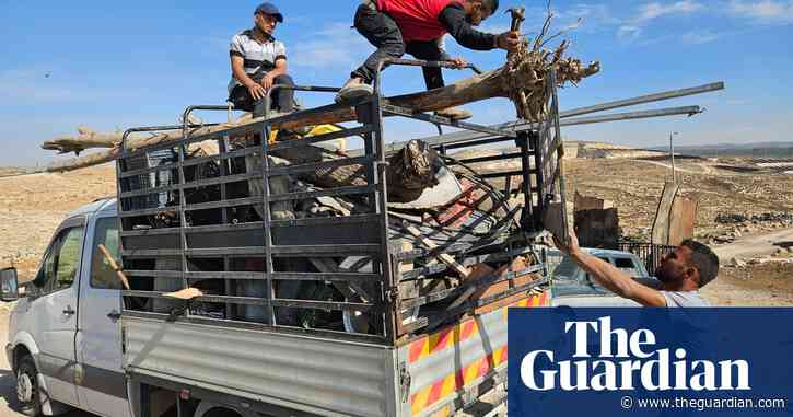 ‘A new Nakba’: settler violence forces Palestinians out of West Bank villages