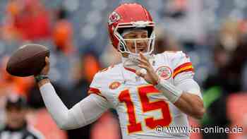 NFL in Frankfurt: Chiefs-Quarterback Patrick Mahomes einsatzbereit