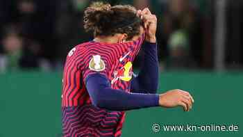 DFB-Pokal: Titelverteidiger RB Leipzig nach Pleite beim VfL Wolfsburg ausgeschieden